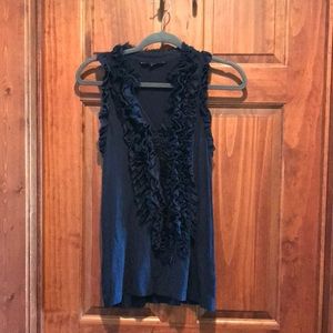 Front Street navy blue Racer Back tank